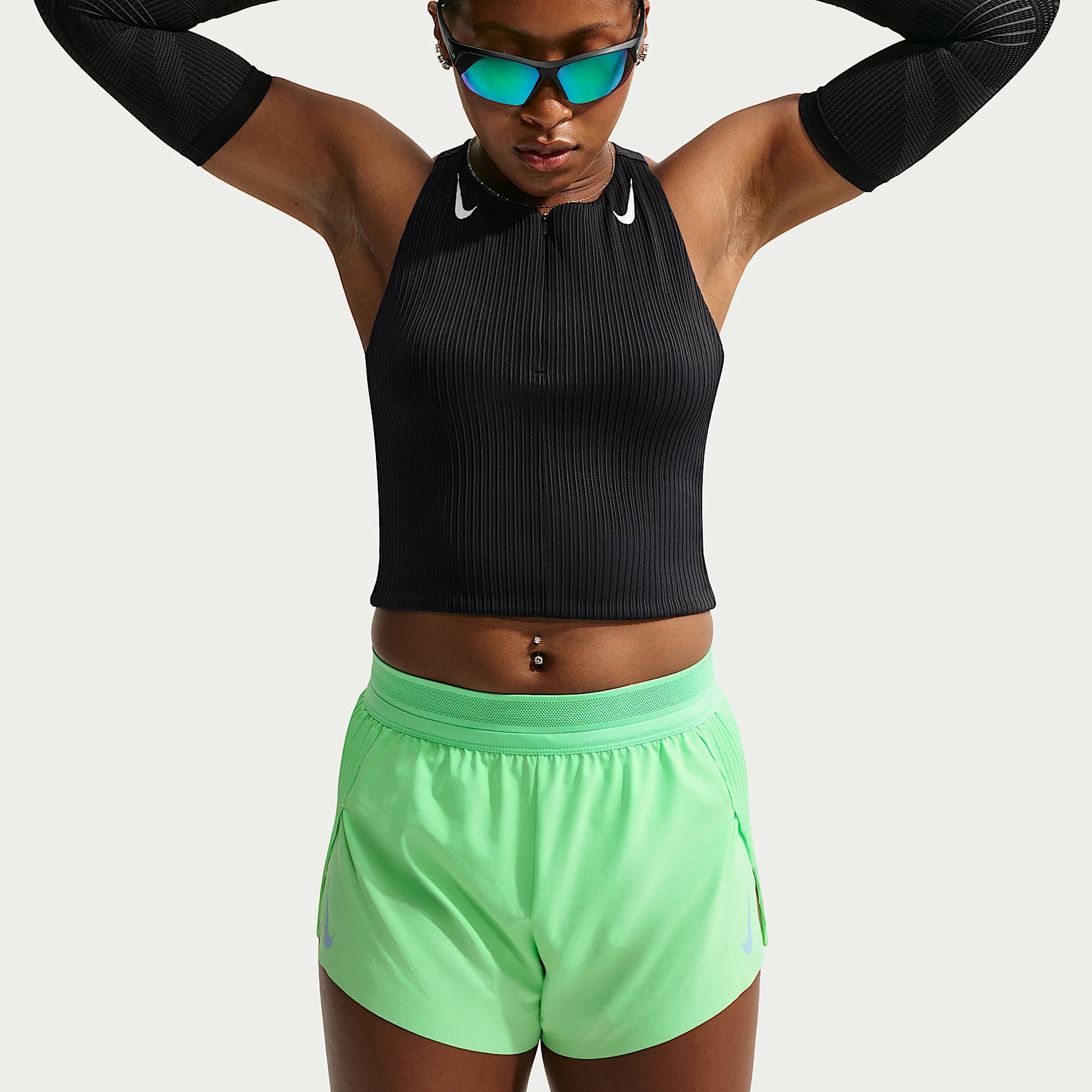 Nike AeroSwift Women's Dri-FIT ADV Cropped Running Tank Top with